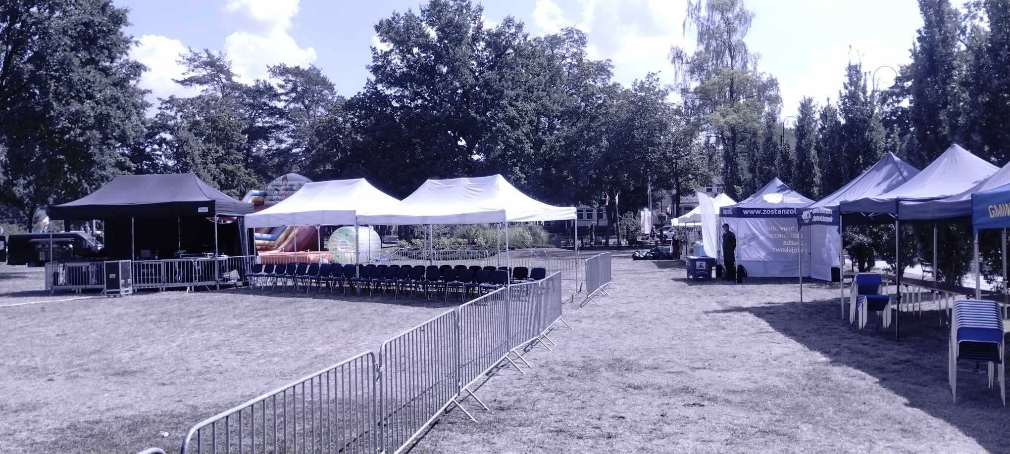 namioty hale obsługa imprez meble eventowe