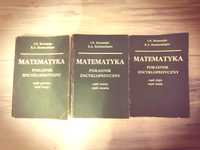 Matematyka poradnik encyklopedyczny 3 książeczki