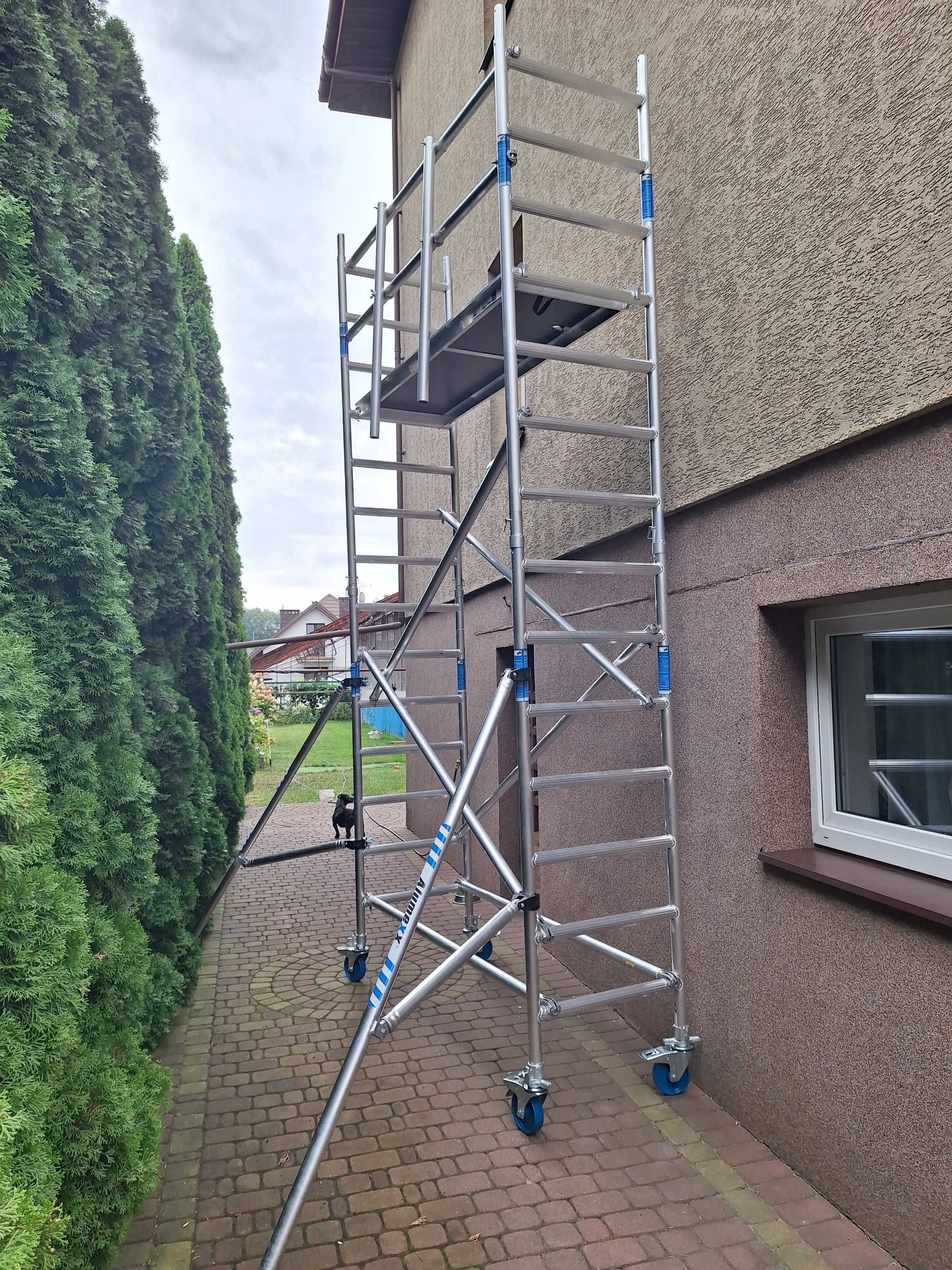 Rusztowanie przejezdne Alumexx 75x190x520 wysokość robocza.