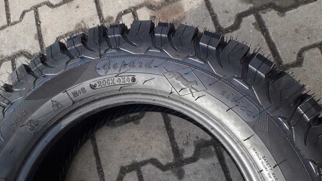 Opony 235/65R17 Geyer&Hosaja Rock 4x4 Bieżnikowane Nowe 25rok