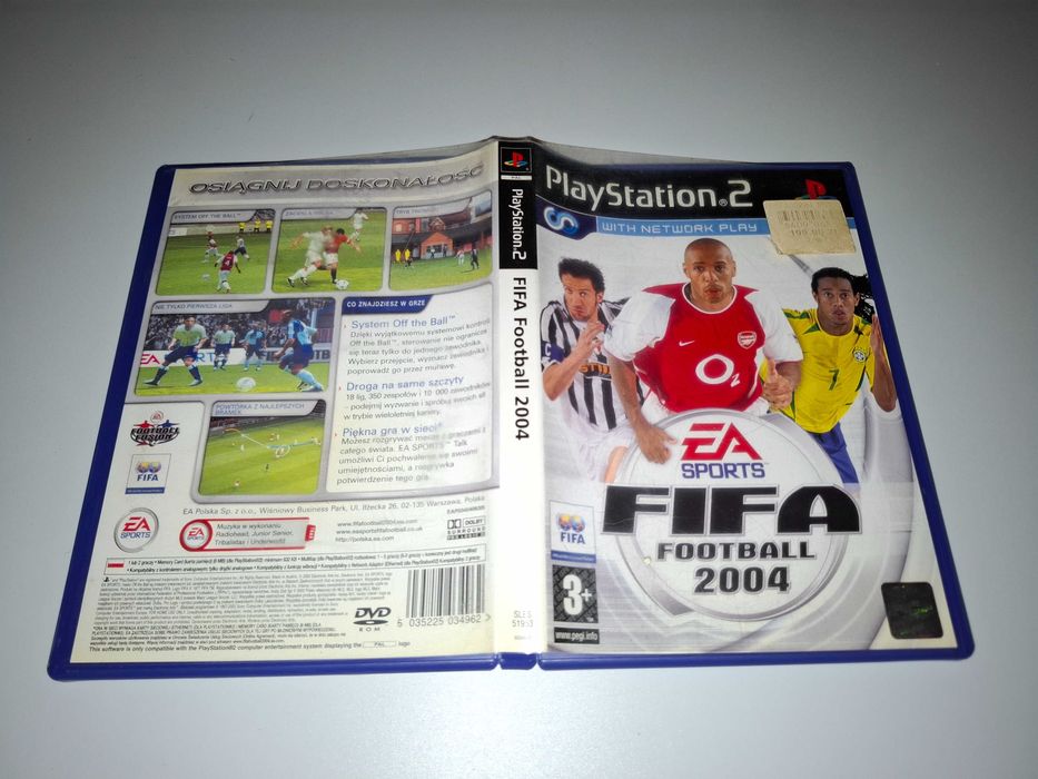 Fifa Football 2004 [Polska Dystrybucja] Sony PS2