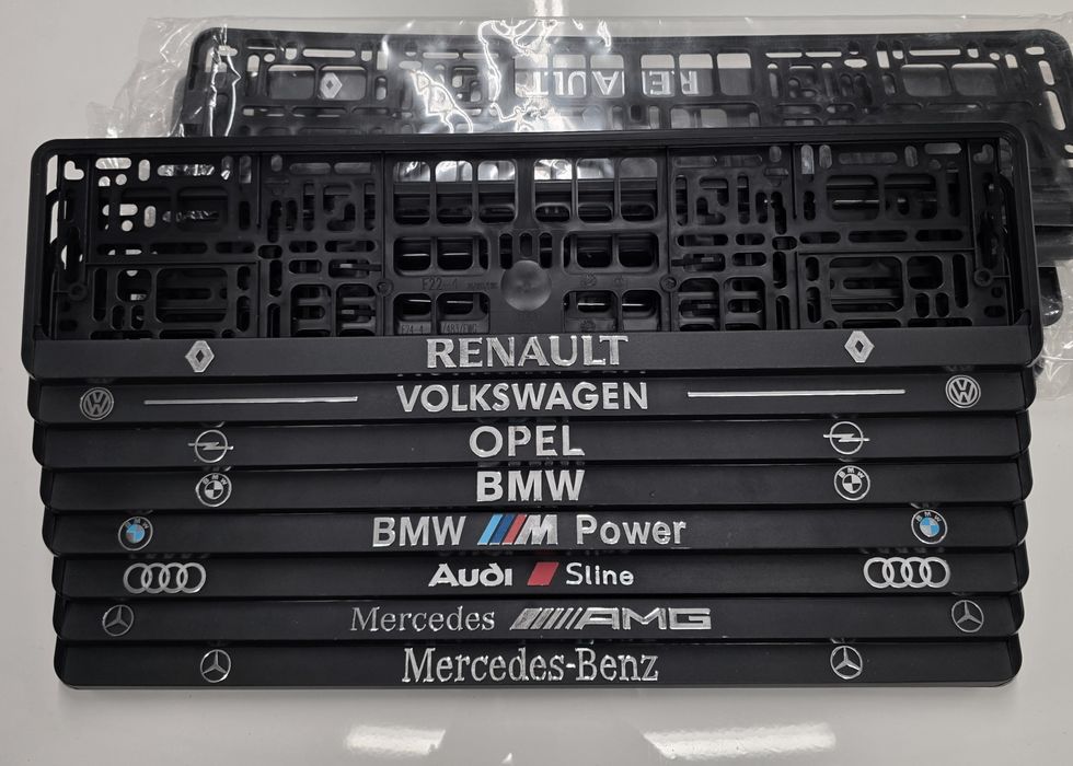 Ramki do Tablic Rejestracyjnych NOWE Komplet 2 Sztuki