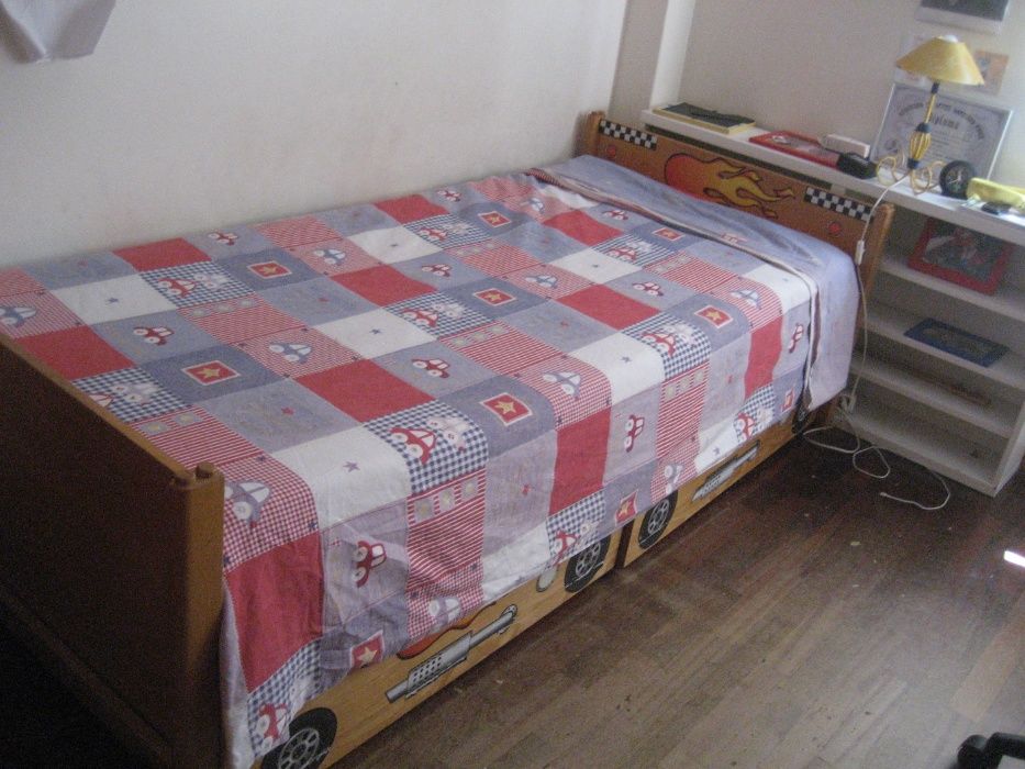 cama madeira solteiro