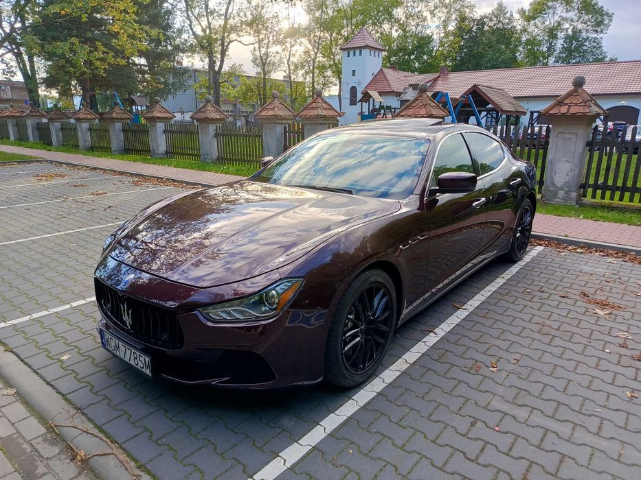 Maserati Ghibli Maserati Ghibli SQ4 410km, mały przebieg ,  W-wa