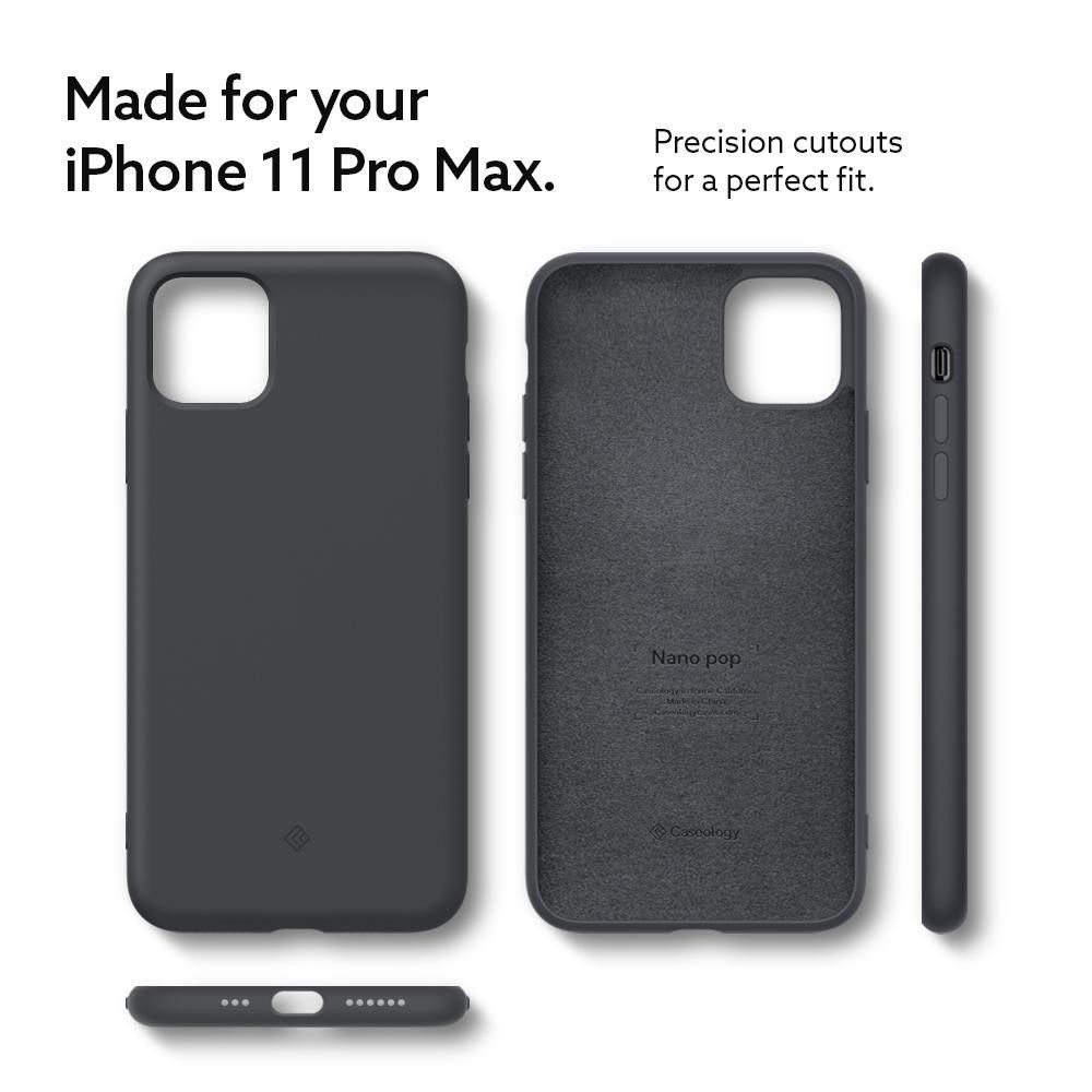 Etui Caseology do iPhone 11 Pro Max Nano Pop Charcoal Grey