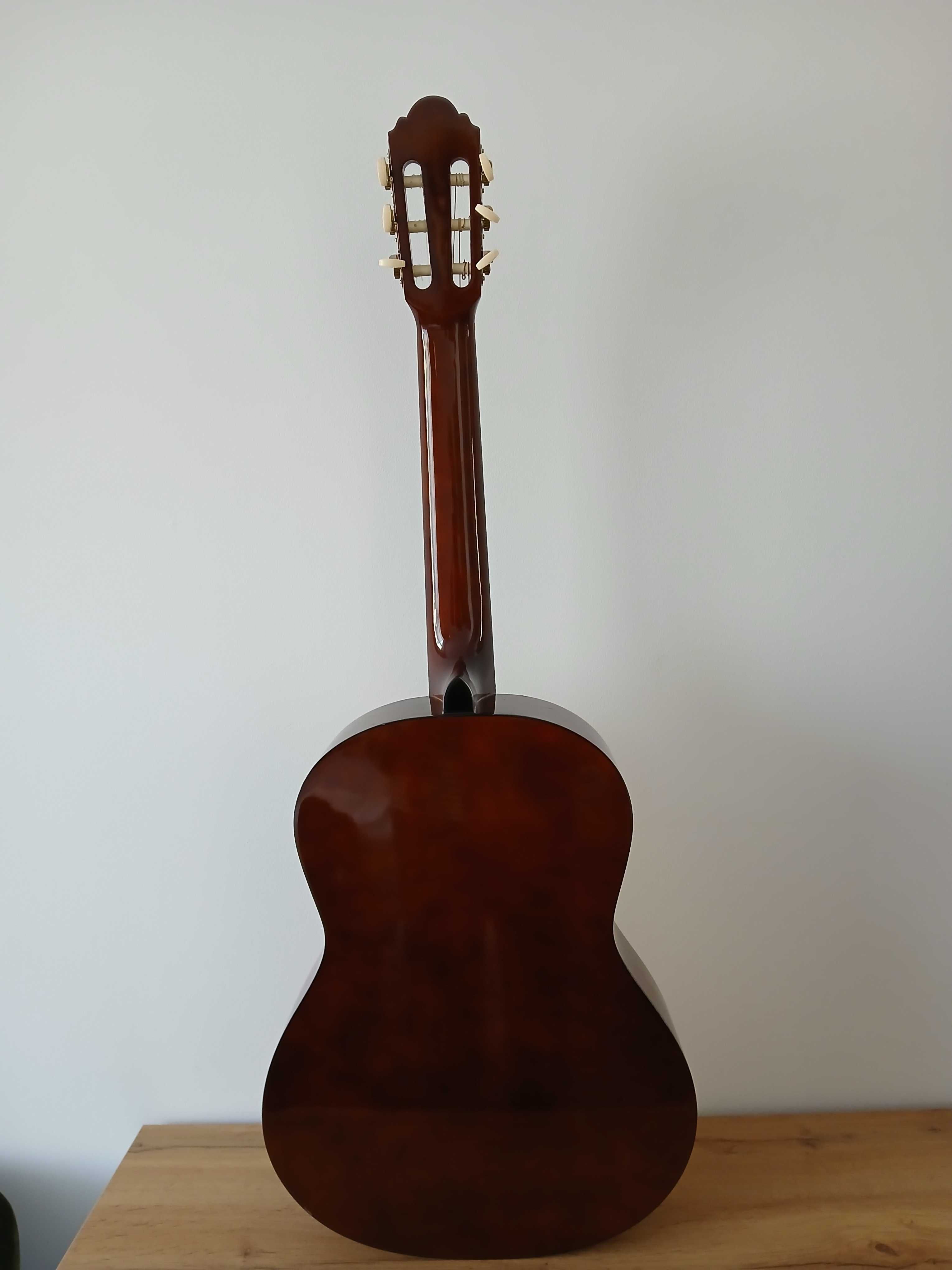 Gitara klasyczna, jak nowa, pokrowiec