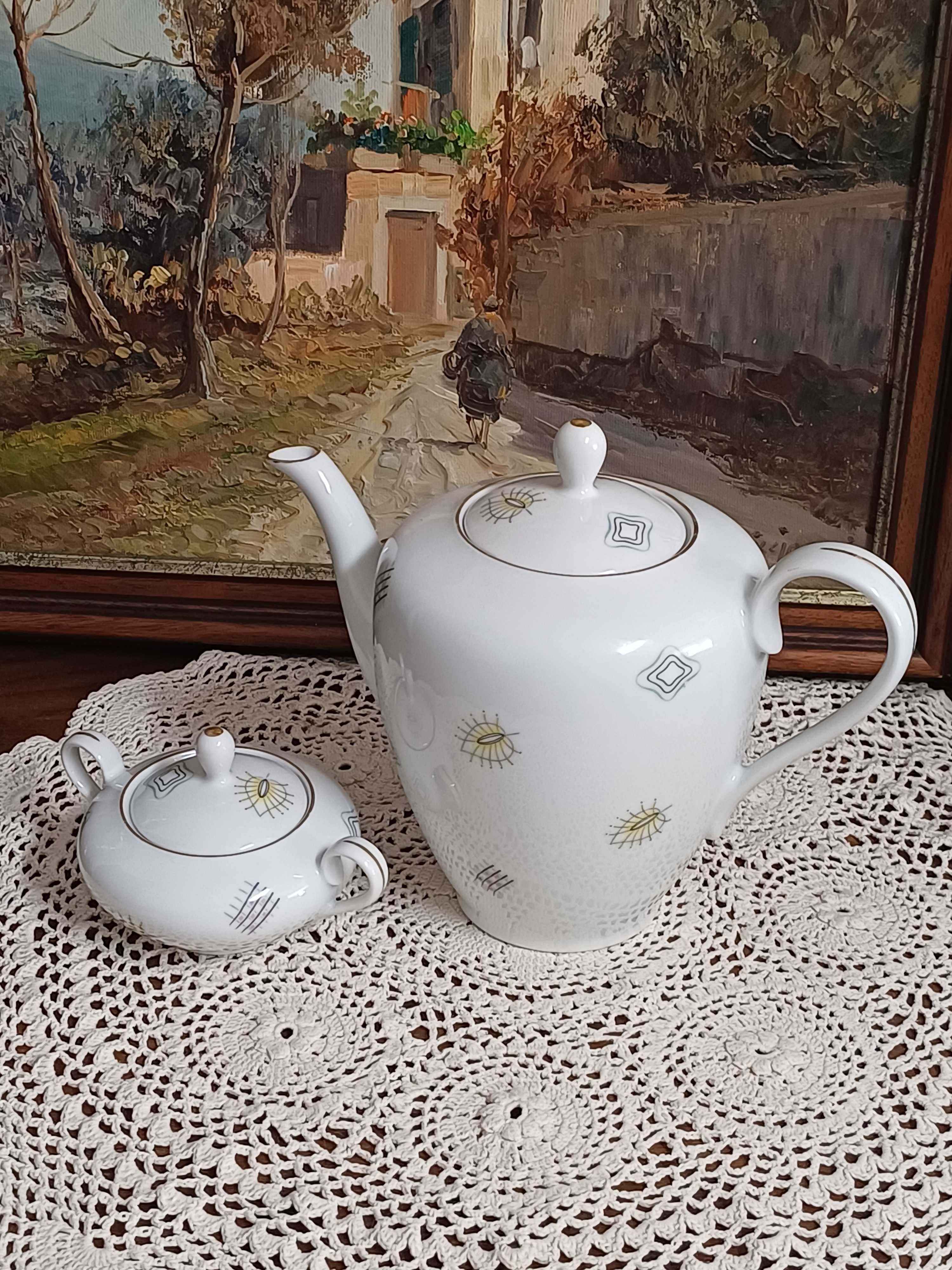 Dzbanek i cukiernica porcelana Bavaria (P.3590)