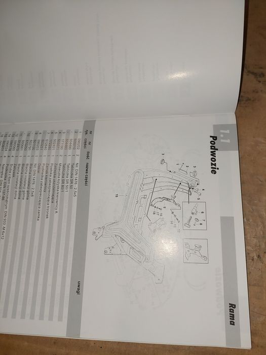 Katalog czesci instrukcja obsługi simson sr50 sr80 skuter rama silnik