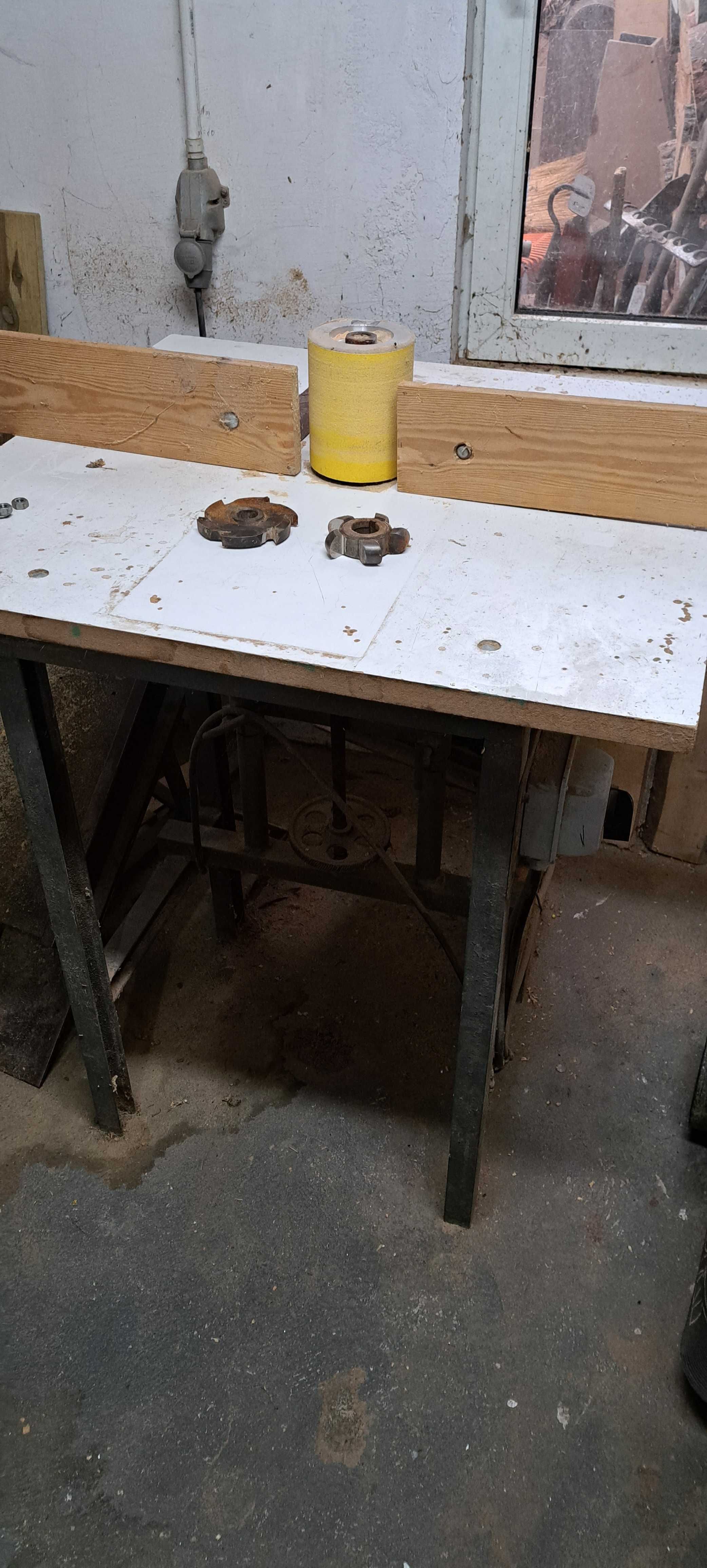 Zaczyszczarka do drewna/frezarka stołowa