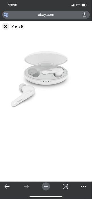 Беспроводные наушники Belkin Kids True — белые (модель PAC003BTWH)