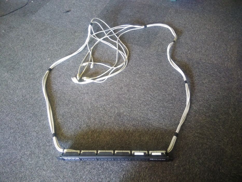 Molex 24-Port/Channel CAT5 RJ45 Patch Panel, 1 Unit, 19'' Rack64739145994882124