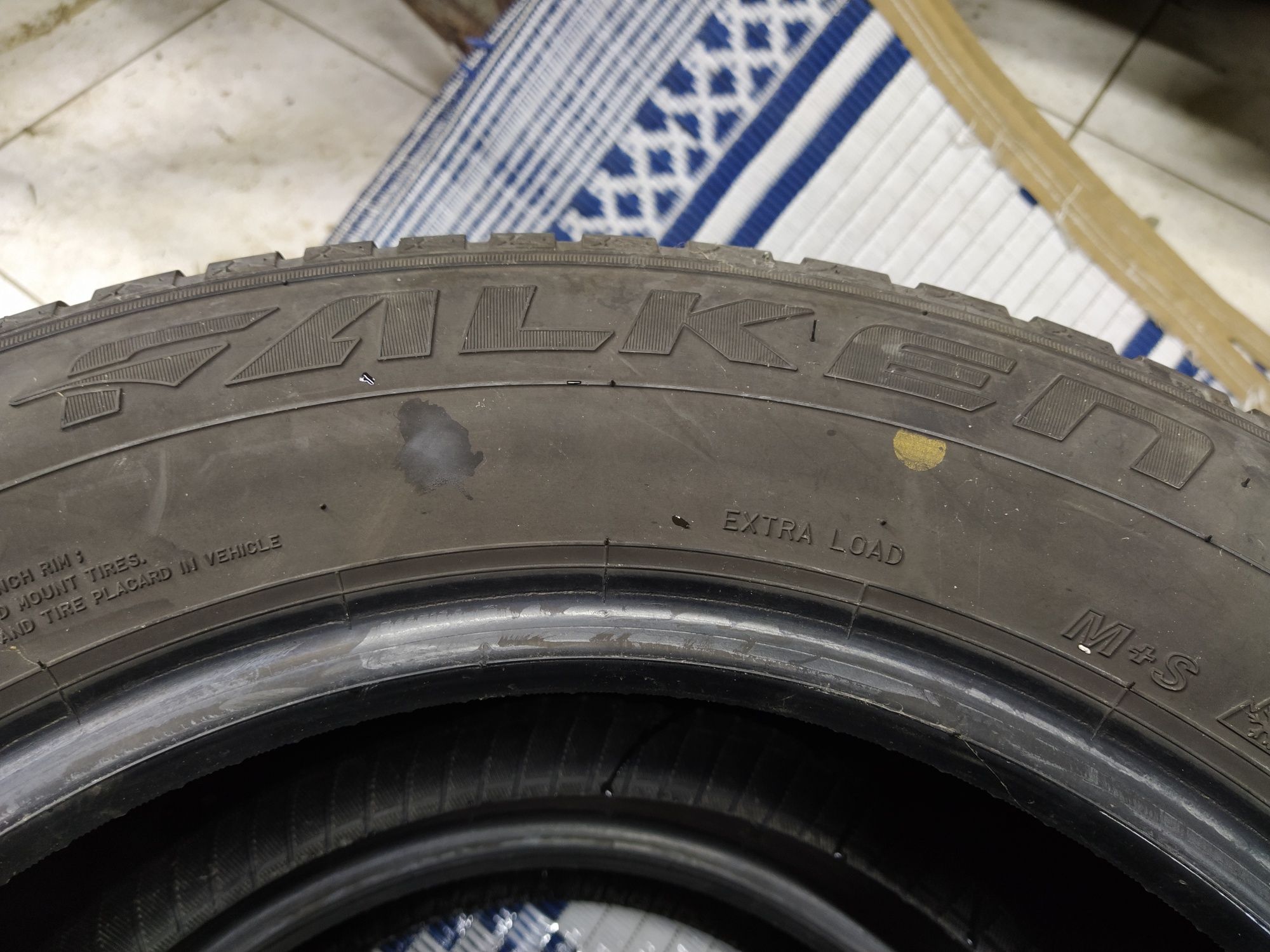 2 Opony wielosezonowe 215/60r16 FALKEN 2019r 6mm