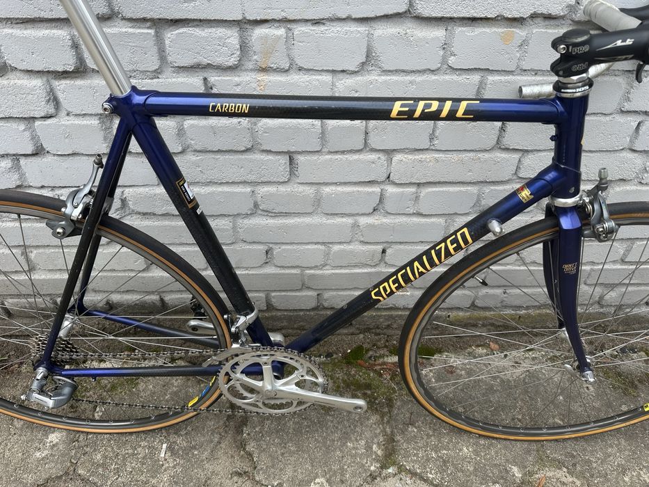 Retro Kolarzówka Szosa Specialized Epic Carbon Shimano 600 Tricolor