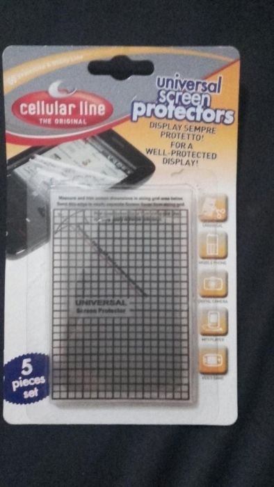 4 Protectores de ecrã telemóvel universal