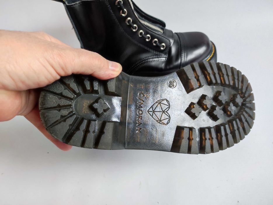 - C/Moran Calzados - Botki, glany na platformie r. 36