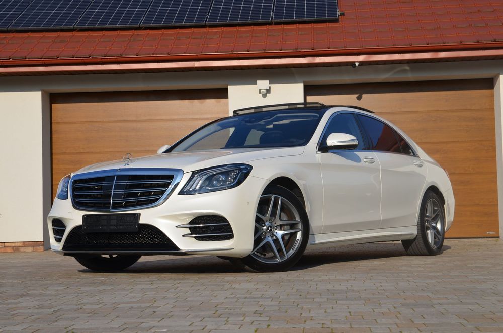 Mercedes-Benz Klasa S Mercedes-Benz S560 4matic Long Bezwypadkowy tylko 24.000 km FV23% 2020