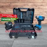 Акумуляторний ударний гайковерт Makita DTW650BL з набором інструментів