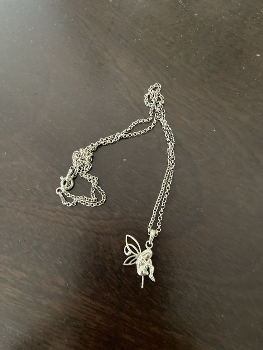 Fada pendente +fio prata 925