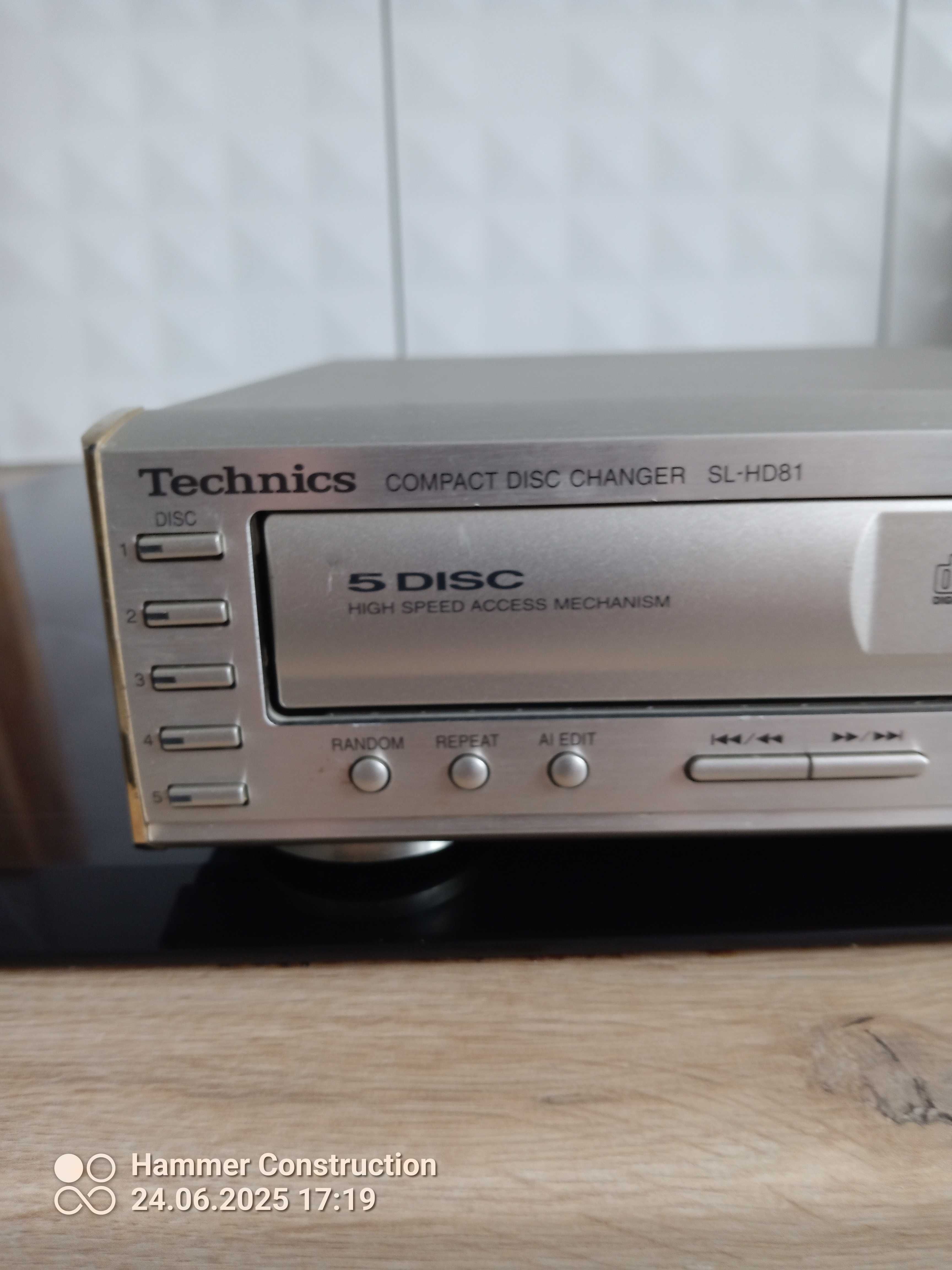 Sprzedam Elementy Wieży Wzma. Magne. Mechan. Technics HD 310 SL-HD81