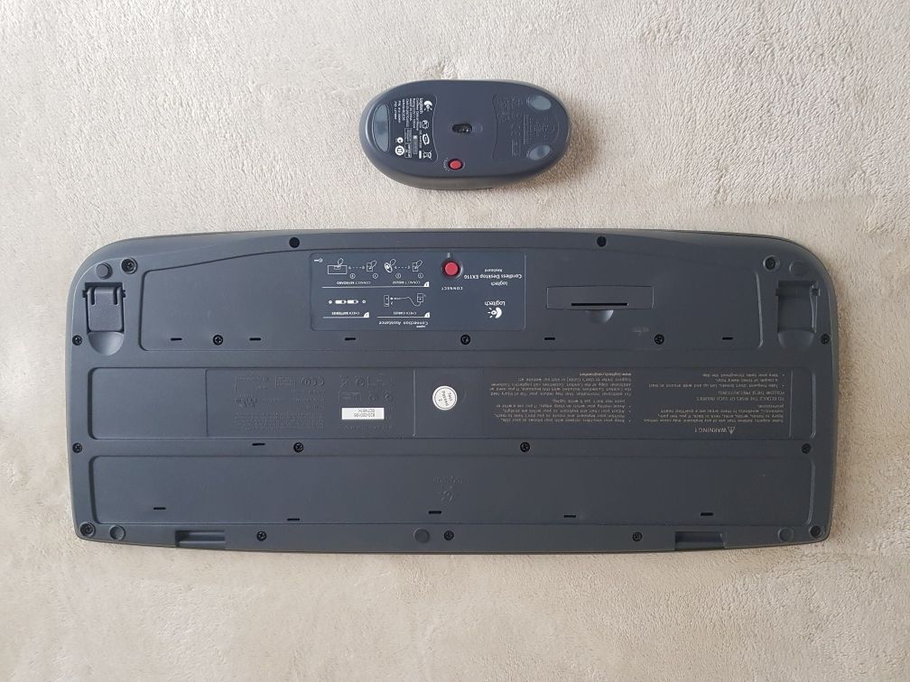 Bezprzewodowy zestaw Logitech EX110 klawiatura i mysz