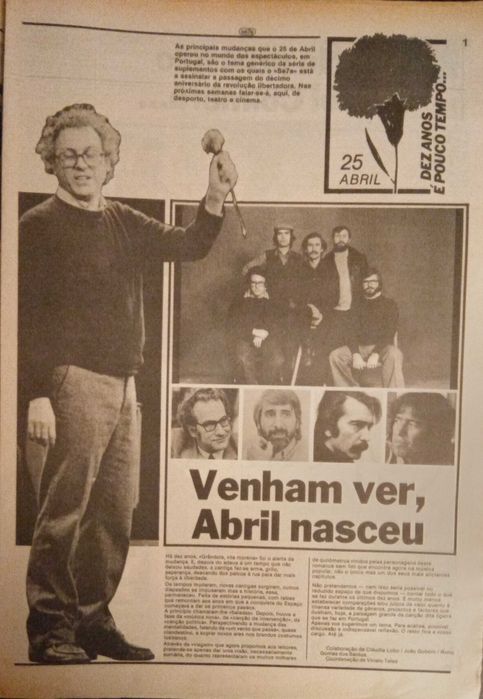 José Afonso	- - -		Se7e - nr. 305	- - - - -	Jornal