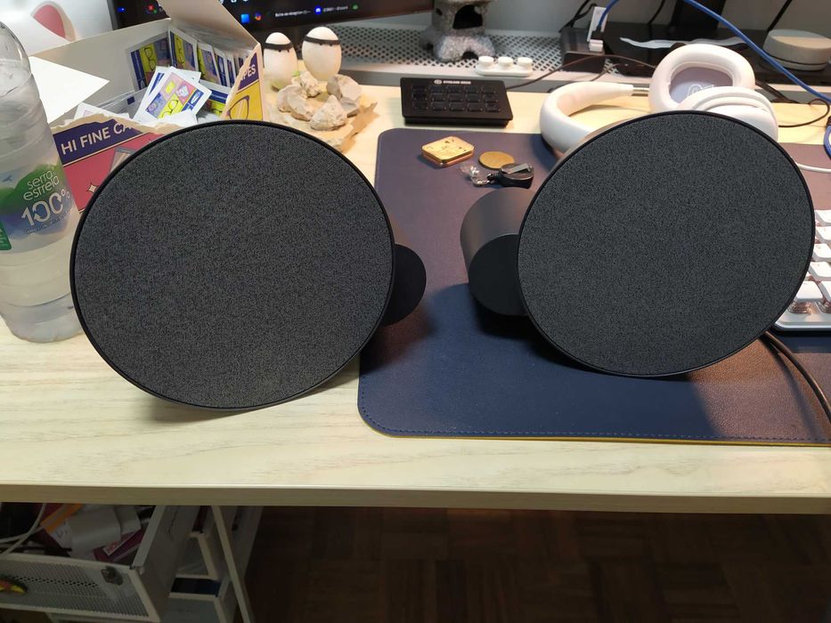 Colunas Logitech MX Sound