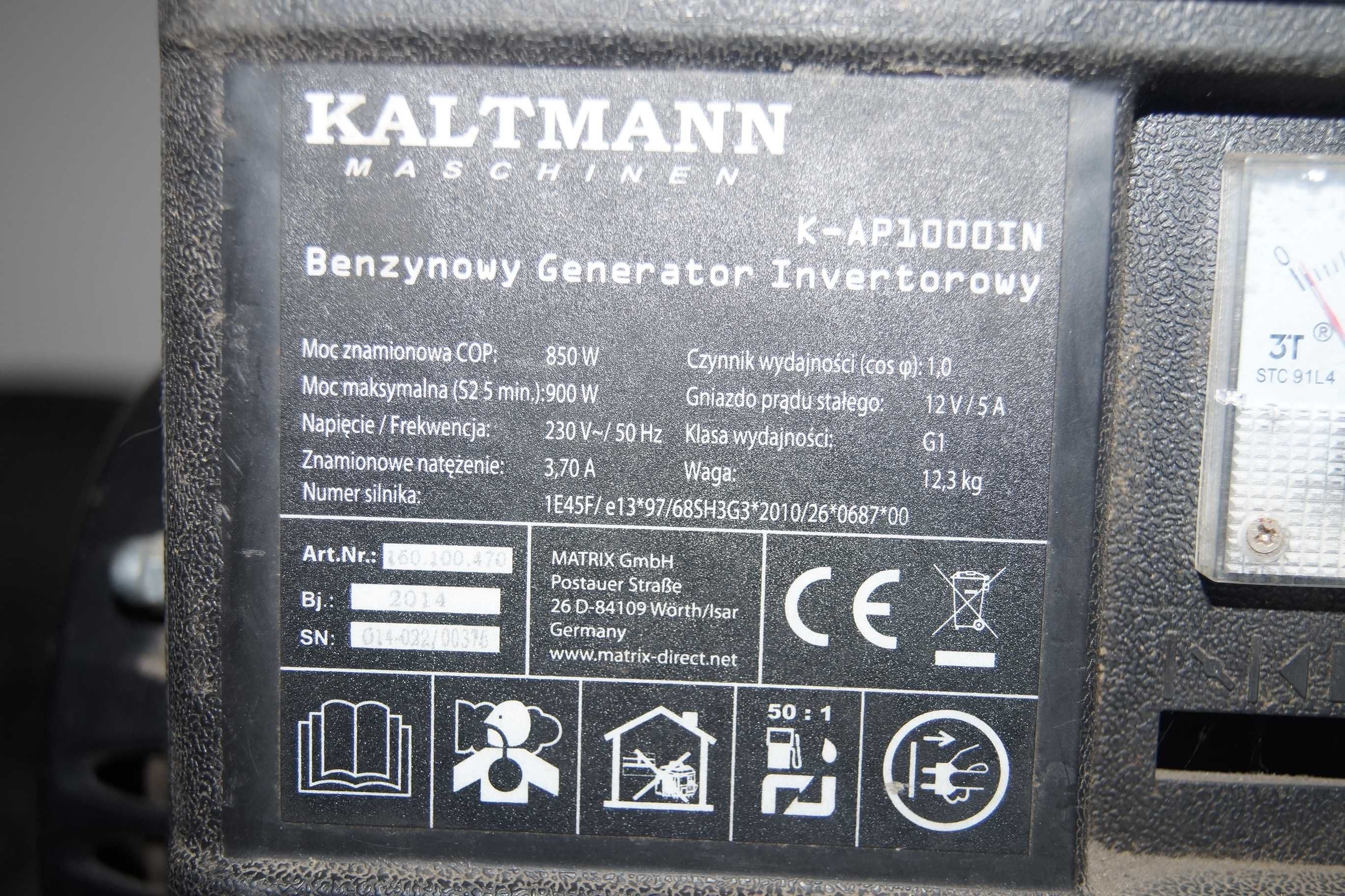 agregat Kaltmann K-AP1000IN