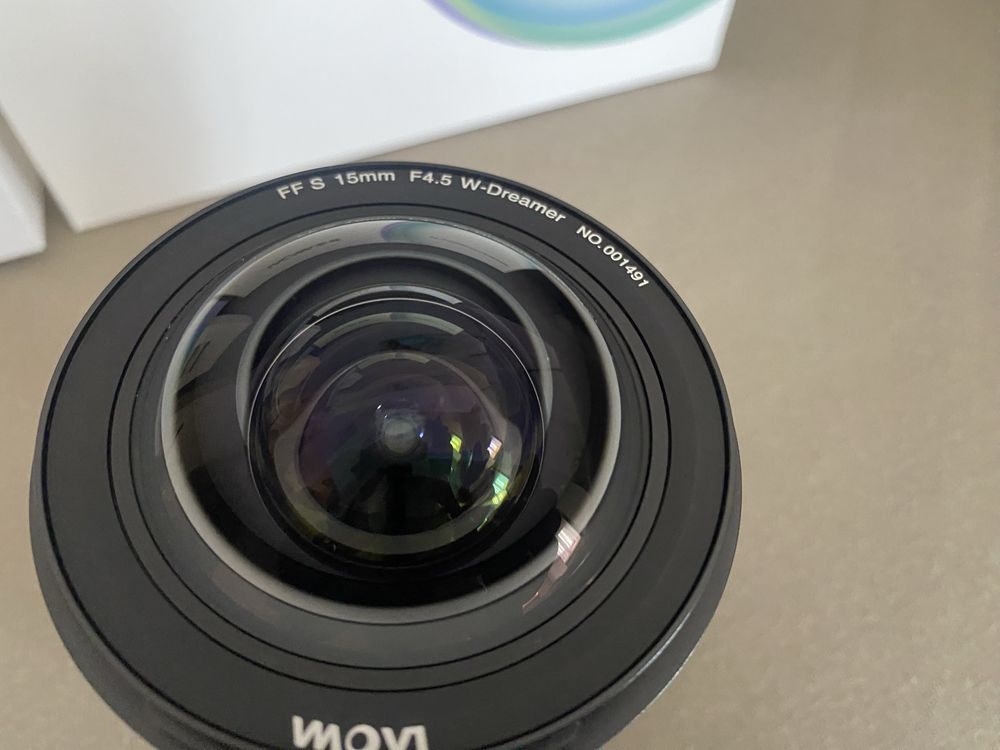 Obiektyw Venus Optics Laowa czarny 15mm f/4,5 Zero-D Shift Sony E