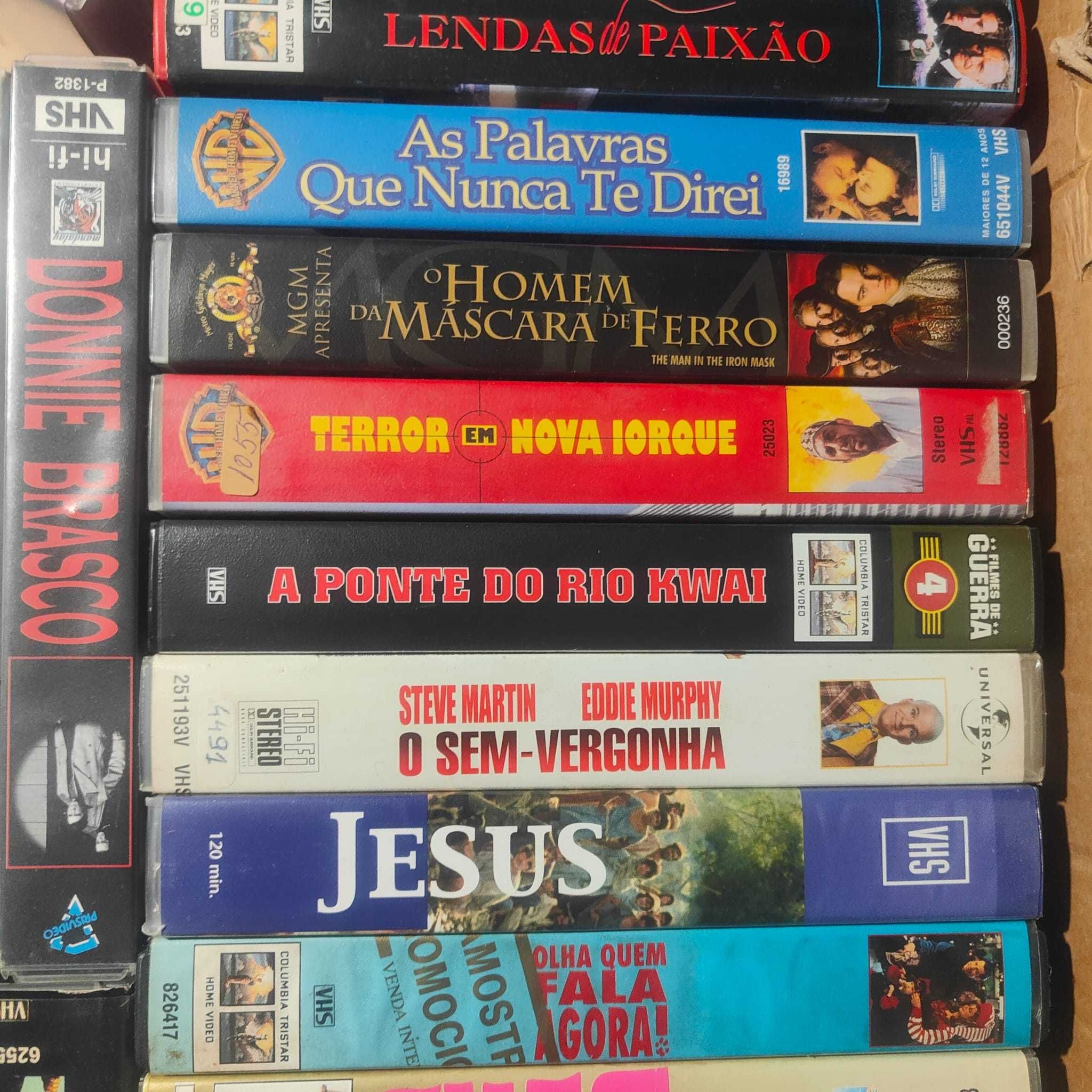 Lote Vhs 12 - Ver lista Abaixo - PROMOÇÂO 1 €