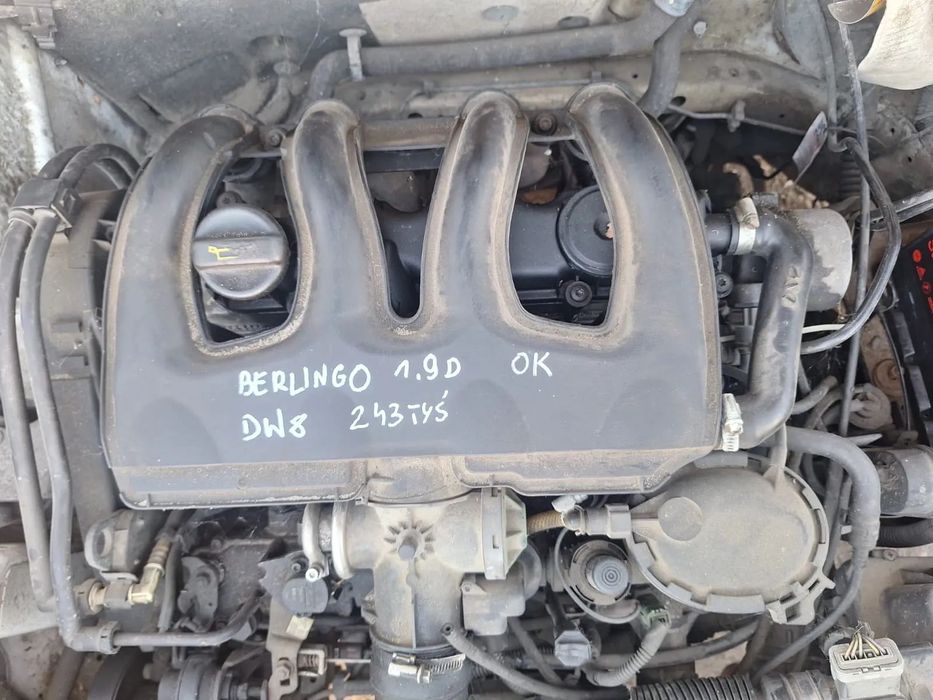 SILNIK 1.9 D DW8 KOMPLETNY CITROEN BERLINGO GWARANCJA