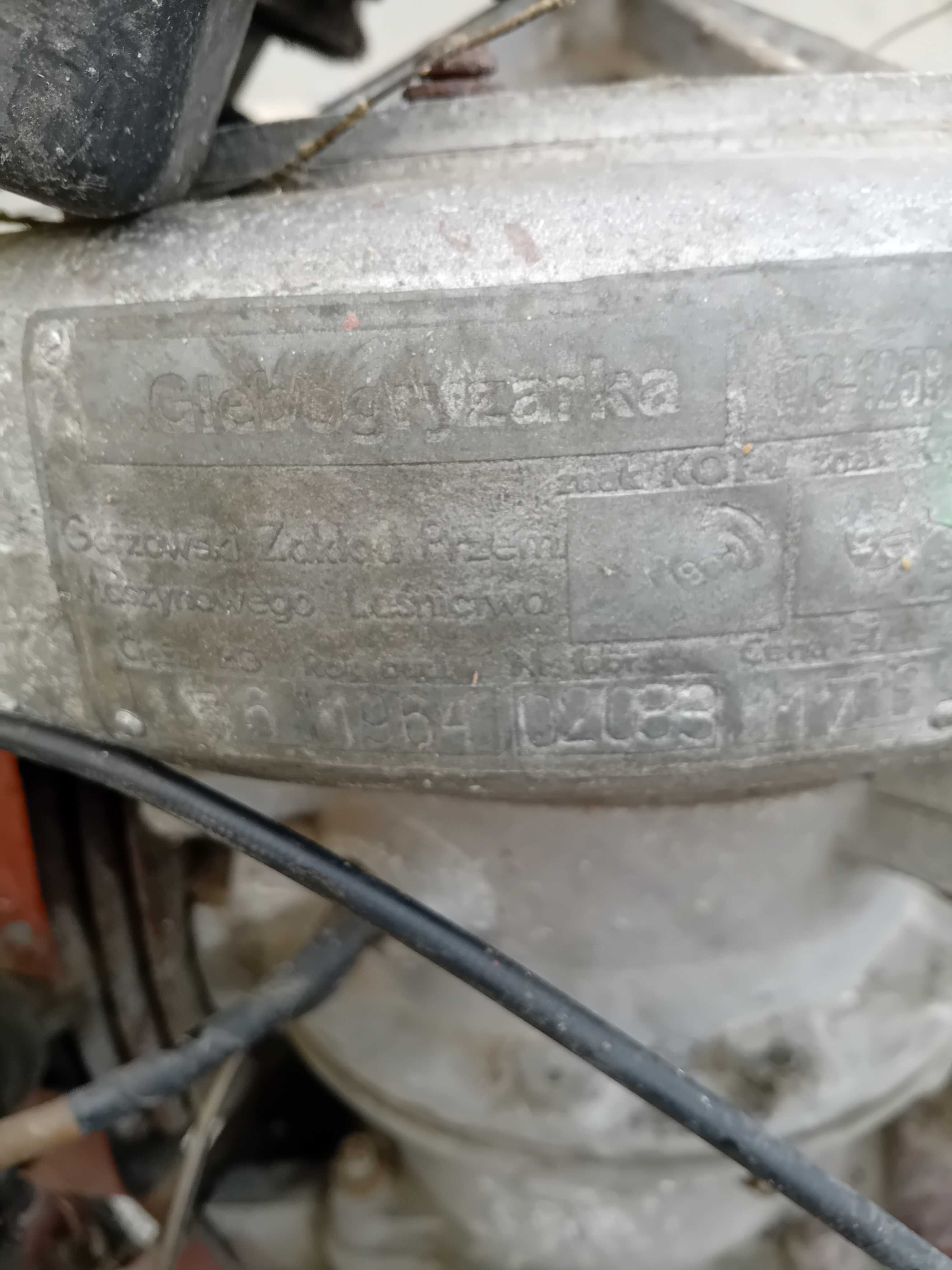 Glebogryzarka Mrówka z silnikiem WSK 125