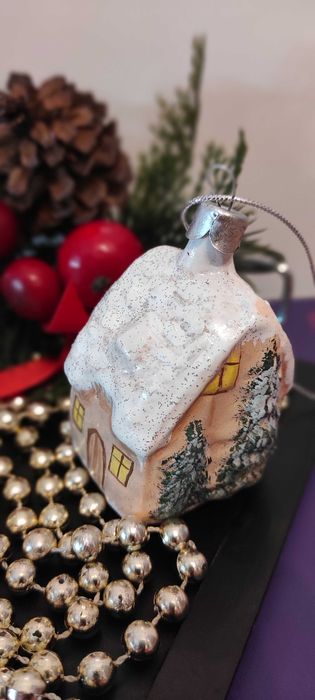 Enfeites de Natal de vidro (vintage/peças únicas)