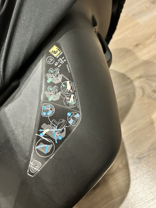 Maxi cosi cabrio fix i size