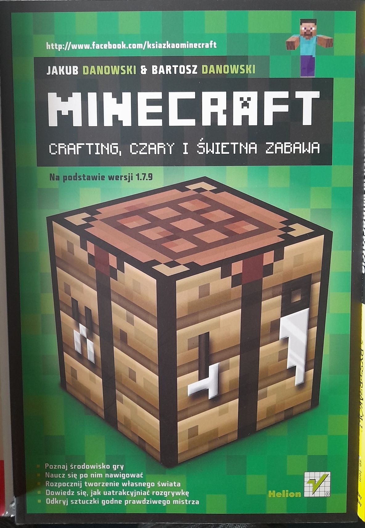 4 książki- poradniki Minecraft