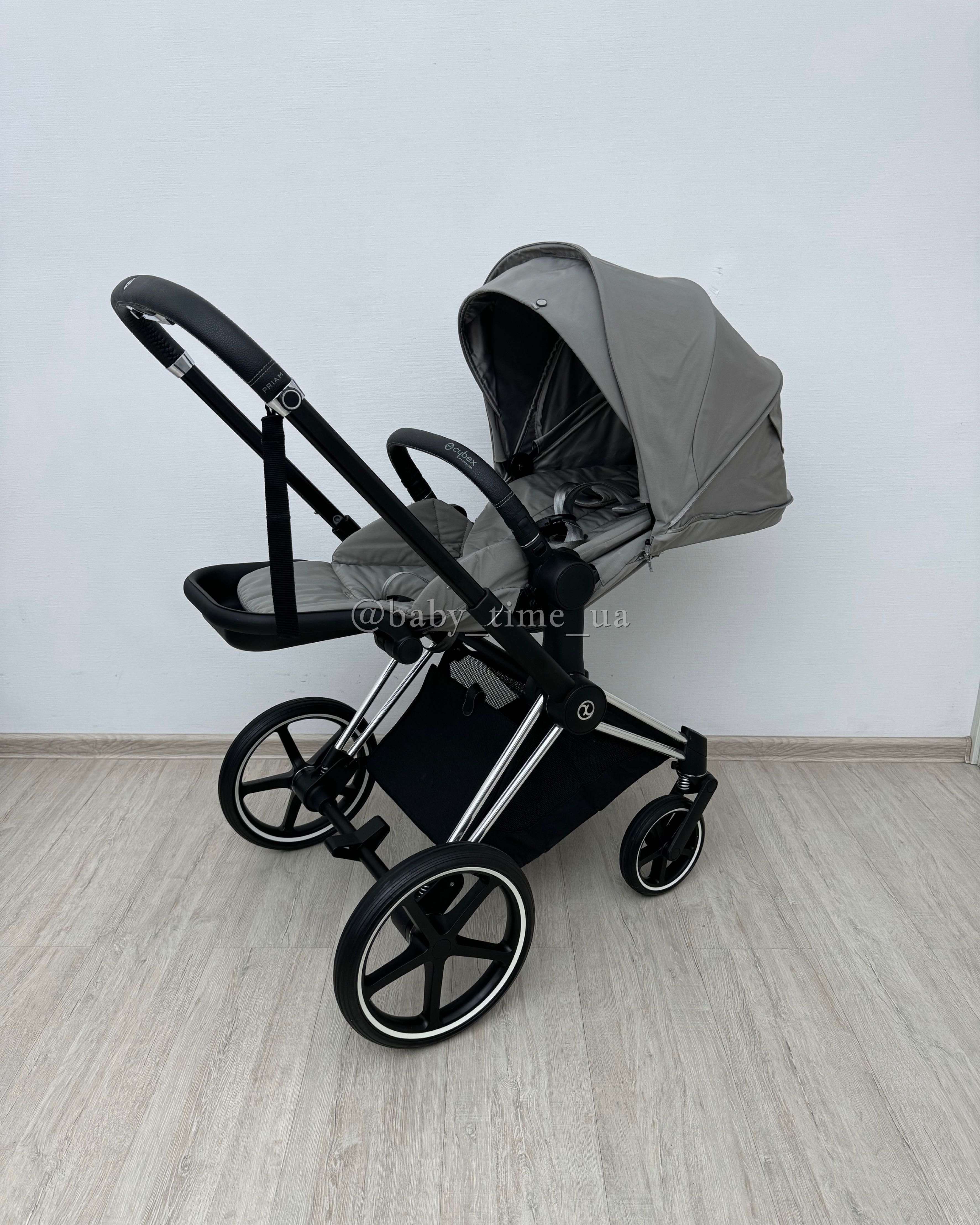 Cybex Priam 4.0 Chrome/Mirage Grey коляска 2в1 Сайбекс Пріам