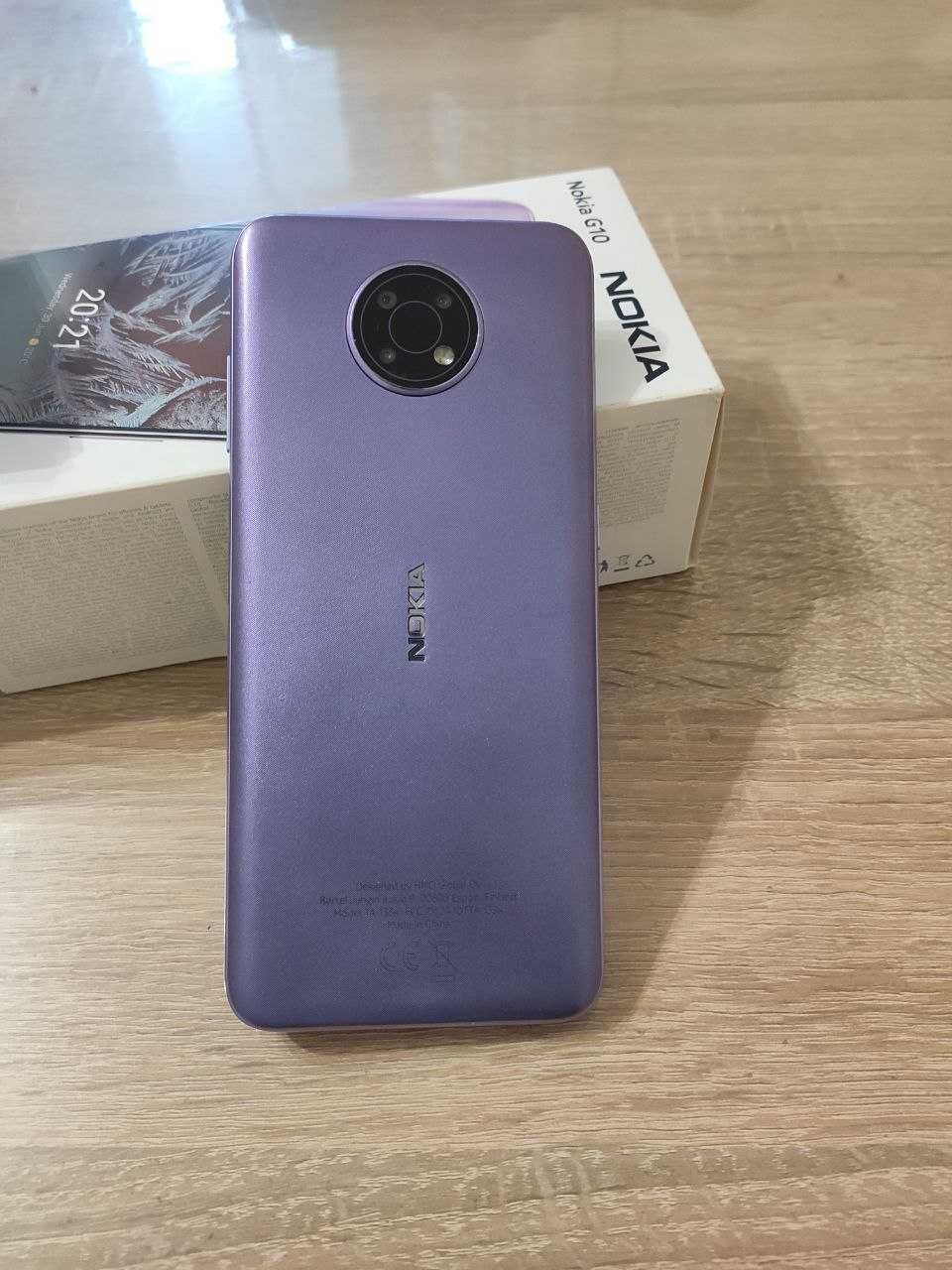 Телефон Nokia G10 3/32 GB Purple Смартфон Подарок
