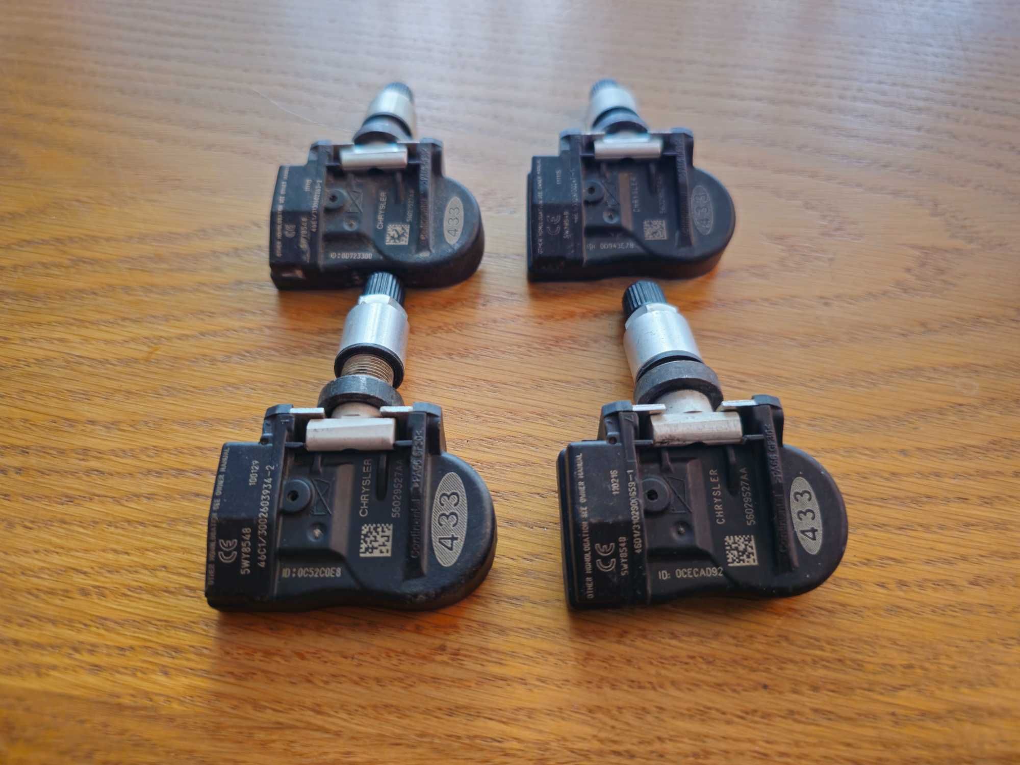 Czujniki Ciśnienia TPMS 433MHz Continental - CHRYSLER i DODGE + GRATIS