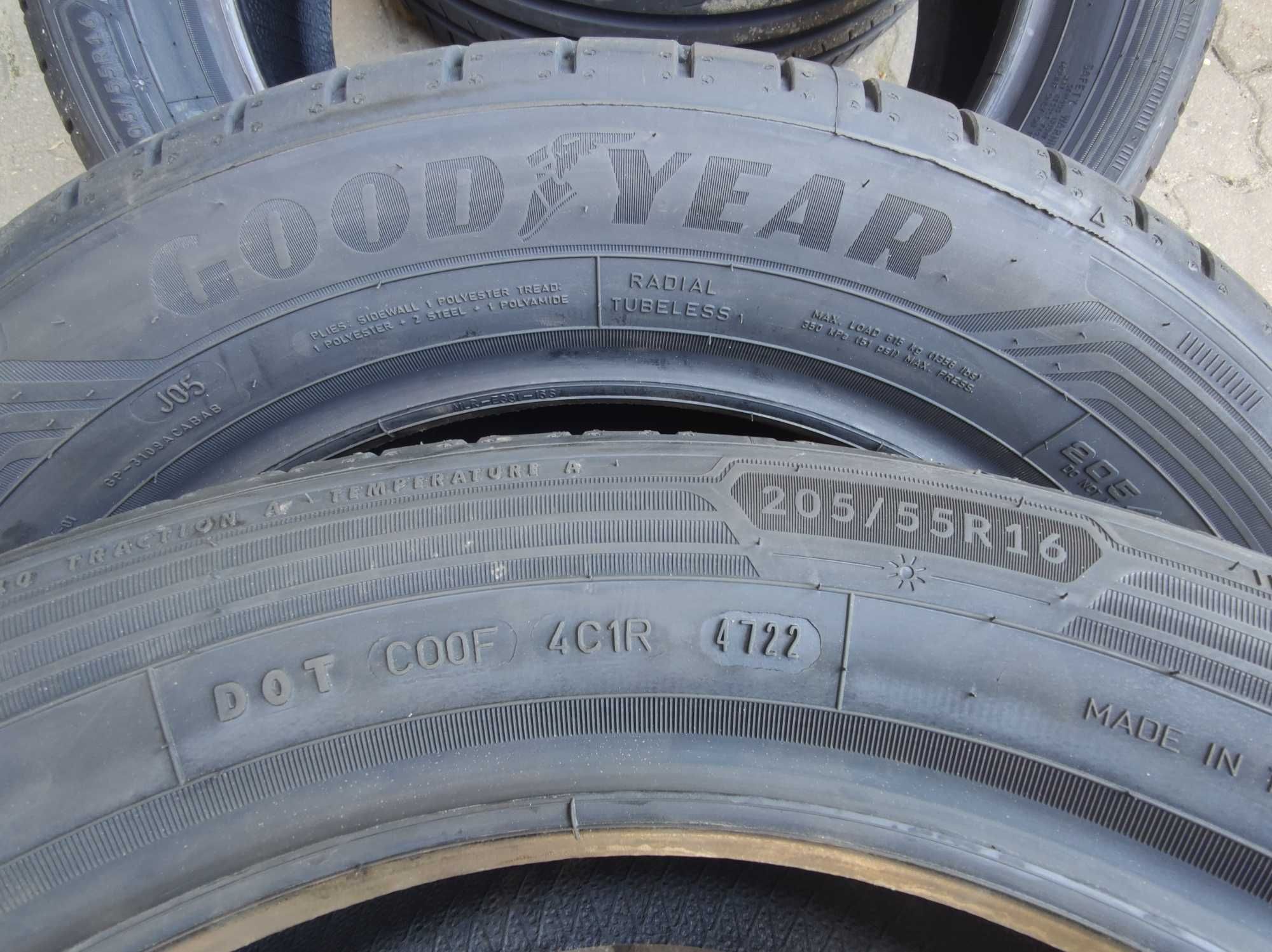 Opony 205/55 R 16 Goodyear Eagle Sport 2 Nowe