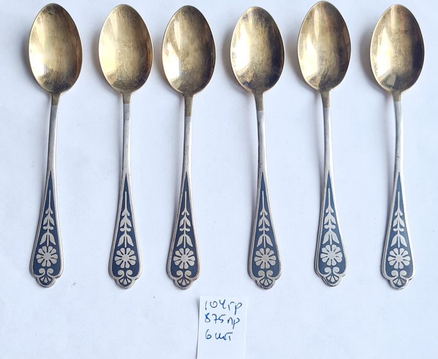 Продам наборы серебряных ложек