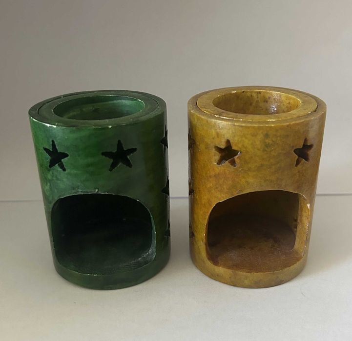 Kominek kamienny z motywem Czakra