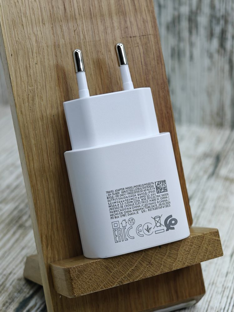 Гарантована якість! Быстрая зарядка 25W для Samsung. Реальная мощность