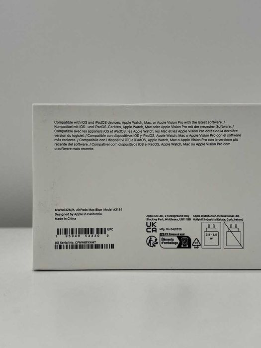 APPLE AirPods Max - Niebieski - Oryginalny - Nie podróbka