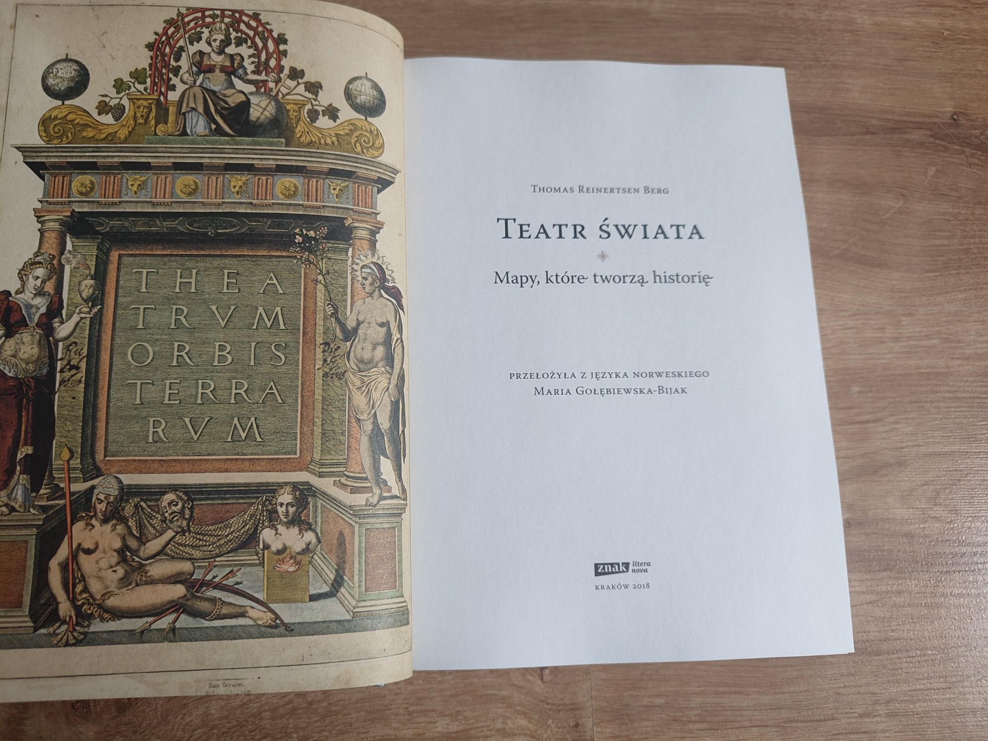 Thomas Reinertsen Berg - Teatr świata : Mapy, które tworzą historię