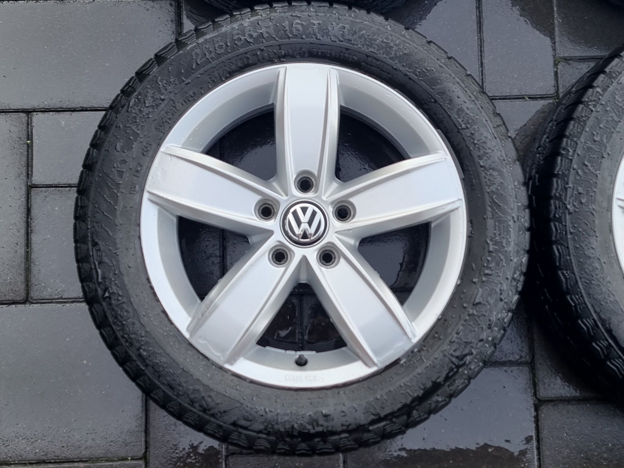 Титанові диски 5×112 R16 Volkswagen , Skoda,  зима 205 55 16