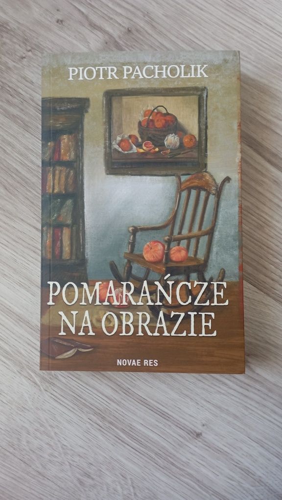 Pomarańcze na obrazie Piotr Pacholik