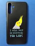 etui samsung galaxy A13 5G papuga nimfa