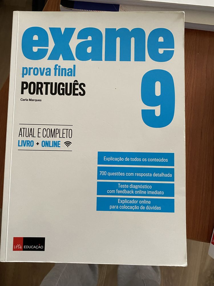 Exame portugues 9