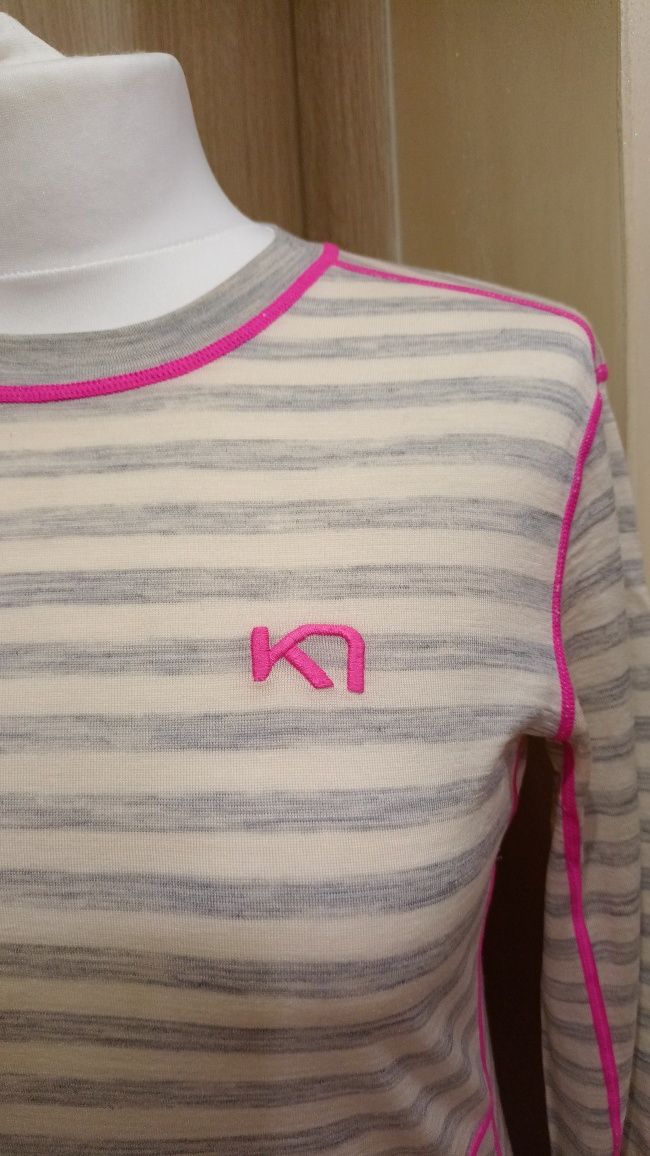 Komplet zestaw termiczny wełniany, Merino Wool wełna Kari Traa M 38