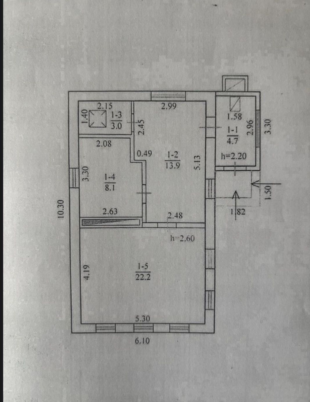 Продам дом возле реки/ район 20й  больницы/ Фрунзенский 4км