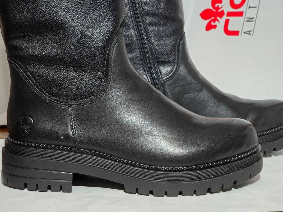 Зимние женские сапоги, жіночі чоботи, натуральна шкіра, р. 39